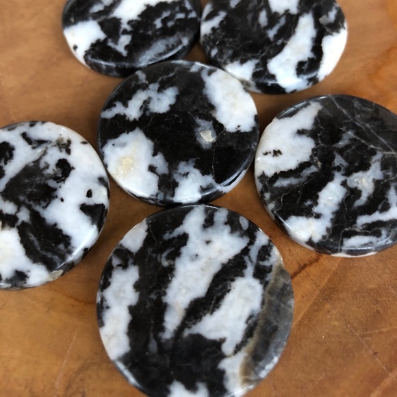 Zebra Jasper genuine stone beads. Brand new! - Picture 2 of 3